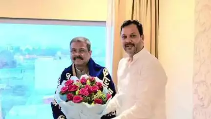 घट्टिया: विधायक सतीश मालवीय ने केंद्रीय मंत्री धर्मेंद्र प्रधान से मुलाकात की
