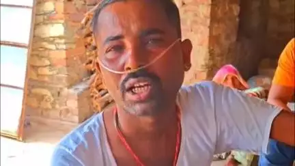 मुंडावा पिपलिया में सिलिकोसिस व हृदय रोग से ग्रस्त पांचाराम ने कैबिनेट मंत्री अविनाश गहलोत से मदद की गुहार लगाई