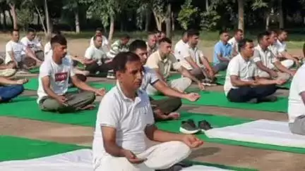 पानीपत: पानीपत एसपी भूपेंद्र सिंह ने कहा- योग मानसिक स्वास्थ्य को भी बनाता है मजबूत