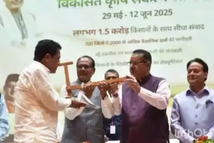 देहरादून: विकसित कृषि संकल्प अभियान के अंतर्गत आयोजित कार्यक्रम में केंद्रीय कृषि मंत्री शिवराज सिंह चौहान ने किया संवाद