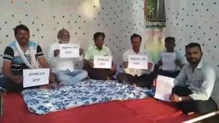 बाभूळगाव: बाभूळगाव नगरपंचायत जवळ नगरपंचायत विरुद्ध अपक्ष नगरसेवक चंद्रशेखर परचाके यांचे आंदोलन