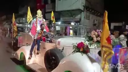 कटनी नगर: श्री श्याम भक्त समिति द्वारा नगर में भगवान खाटू श्याम जी की शोभायात्रा निकाली गई