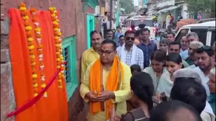 जगदीशपुर: जगदीशपुर प्रखंड क्षेत्र में लाखों की लागत से विभिन्न योजनाओं का शिलान्यास विधान पार्षद भगवान सिंह कुशवाहा ने किया