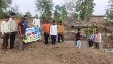 लटेरी: लटेरी के महोटी में नवांकुर संस्था और ग्रामीणों ने मनाया बावड़ी उत्सव
