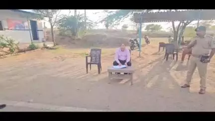 દાહોદ: દાહોદ પોલિસ અધિક્ષક ડૉ રાજદિપ સિંહ ઝાલા ધાવડીયા ચેક પોસ્ટની મુલાકાત કરાઈ