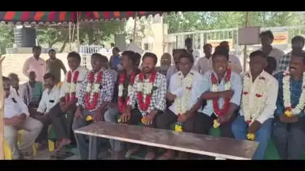 పాణ్యం సిమెంట్ ఫ్యాక్టరీ కార్మికుల న్యాయమైన డిమాండ్లు వెంటనే నెరవేర్చాలి: టీడీపీ మండల కన్వీనర్ ఎల్లా నాగయ్య