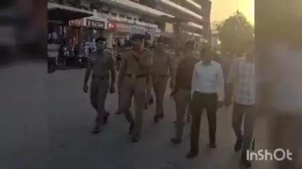 ઈદ-ઉલ અદહાના તહેવારને લઈ પશ્ચિમ પોલીસ દ્વારા ફેલગમાર્ચ યોજાયુ