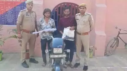 शामली: दथेड़ा के जंगल में 9 किसानों के नलकूपों पर चोरी की वारदात में अब्दालनगर के 2 अभियुक्त गिरफ्तार, माल बरामद