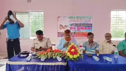 হাসনাবাদ: ঈদ উপলক্ষে ভবানীপুর পুলিশ ক্যাম্পে হলো বিশেষ প্রশাসনিক বৈঠক