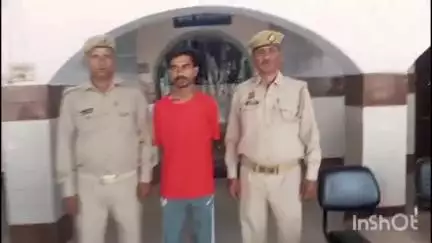 मुज़फ्फरनगर: चरथावल पुलिस ने अपराधियों के घर पकड़ अभियान के तहत बीएनएस में नामजद वांछित अभियुक्त को गिरफ्तार कर जेल भेजा