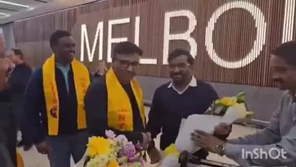 సర్వేపల్లి: ఆస్ట్రేలియా పర్యటనలో సర్వేపల్లి సోమిరెడ్డి, స్వాగతం పలికిన టీడీపీ నేతలు