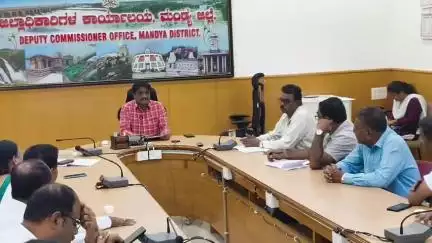 ಮಂಡ್ಯ: ಯಾವುದೇ ಲೋಪವಿಲ್ಲದೆ ದ್ವಿತೀಯ ಪಿಯುಸಿ ಪರೀಕ್ಷೆ -3 ಅನ್ನು ಸುಗಮವಾಗಿ ನಡೆಸಿ : ನಗರದಲ್ಲಿ ಎಡಿಸಿ ಬಿ. ಸಿ ಶಿವಾನಂದಮೂರ್ತಿ