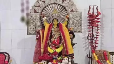 করিমগঞ্জ: উধারবন্দের কাঁচা কান্তি কালী মন্দিরে পুজো রামকৃষ্ণনগরের বিধায়ক