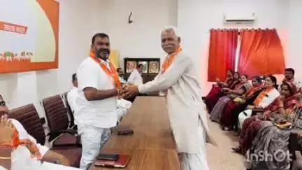 वल्लभनगर: वल्लभनगर विधायक सहित भाजपा नेताओं ने संकल्प से सिद्धि तक अभियान की महत्वपूर्ण बैठक में भाग लिया
