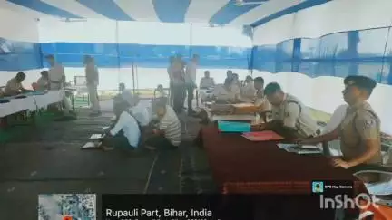 मधेपुरा: मधेपुरा जिला मुख्यालय में नवनियुक्त 225 सिपाहियों ने जिला बल में किया योगदान