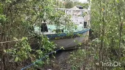বাসন্তী: ঝড়খালি নদীপাড়ে পড়ে নষ্ট হচ্ছে জলধারার ভেসেল,বাসন্তীতে প্রতিক্রিয়া দিলেন বিজেপি নেতা বিলল মঙ্গল স্বর্ণকার#jansamasya