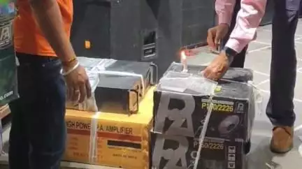 लाडपुरा: कोटा में तीन दुकानों पर मिले नामी कंपनियों के डुप्लीकेट साउंड सिस्टम, कैथुनीपोल में दुकानदारों पर हुआ मुकदमा दर्ज