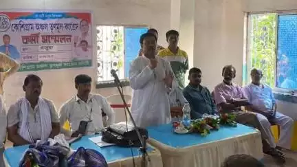 কেতুগ্রাম ২: বিধানসভা নির্বাচনকে সামনে রেখে কেতুগ্রাম বিধানসভার রাজুয়ায় কর্মীসভা করল তৃণমূল, উপস্থিত এলাকার বিধায়ক