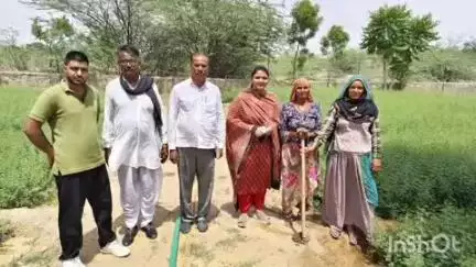 रूपनगर: रूपनगढ़ क्षेत्र में वंदे गंगाजल संरक्षण अभियान के तहत SDM दीप शिखा ने किया निरीक्षण, गौशाला पहुंची