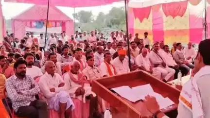 पन्ना: ग्राम पंचायत दिया में सम्मान समारोह आयोजित, पन्ना विधायक बृजेंद्र प्रताप सिंह हुए शामिल