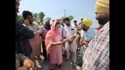 ਸੰਗਰੂਰ: ਸੰਗਰੂਰ ਦੀ ਵਿਧਾਇਕ ਨਰਿੰਦਰ ਕੌਰ ਭਰਾਜ ਵੱਲੋਂ ਬਟਰੀਆਂ ਅਤੇ ਹਰਦਿਤਪੁਰਾ ਵਿਖੇ 2ਕਰੋੜ48ਲੱਖ ਰੁਪਏ ਦੀ ਲਾਗਤ ਨਾਲ ਪੈਰਹੀ ਨਹਿਰੀ ਪਾਈਪਾਂ ਲਿਆ ਜਾਇਜ