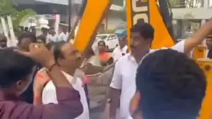 మేడ్చల్: హైడ్రా కూల్చివేతలను పరిశీలించిన మల్కాజిగిరి ఎంపీ ఈటెల రాజేందర్