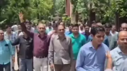 नसीराबाद: राजस्व मंडल के कर्मचारी ने 6 सूत्री मांगों को लेकर सौंपा ज्ञापन