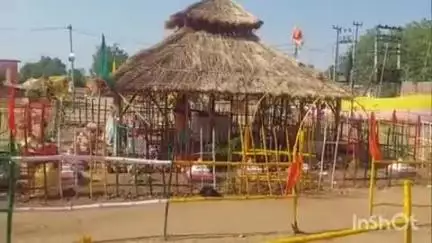 काराकाट: धवनी गांव में मां काली प्राण प्रतिष्ठा सह लक्ष्मीनारायण महायज्ञ की पूर्णाहुति पर पहुंचे जीयर स्वामी जी महाराज