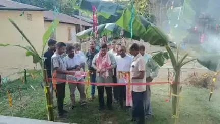 বৰক্ষেত্ৰী: কাপলাবৰীত ২০২৩-২৪ বিত্তীয় বৰ্ষৰ বিধায়ক পুঁজিৰে নিৰ্মাণ কৰা সভাঘৰৰ শুভ উদ্বোধন,উপস্থিত বিধায়ক দিগন্ত বৰ্মন