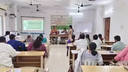 గ్రామపంచాయతీలో పకృతి వ్యవసాయాన్ని విస్తరింప చేయాలి: బాపట్ల జిల్లా వ్యవసాయ శాఖ అధికారి రామకృష్ణ