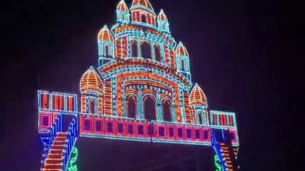 লালগোলা: লালগোলায় ঈদ ও রথ উপলক্ষে মিলনমেলা উৎসবের শুভ সূচনা