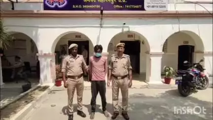 देवबंद: थाना नागल पुलिस ने गांव खजूर वाला अंडरपास से एक मोबाइल चोर को किया गिरफ्तार, चोरी का मोबाइल बरामद