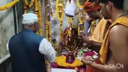 सिरोही: राज्यपाल हरिभाऊ बागड़े का सिरोही दौरा, उन्होंने सारणेश्वर महादेव मंदिर में किए दर्शन