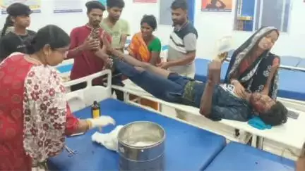पतरघट: मानिकपुर पुल के पास तेज रफ्तार ट्रैक्टर और बाइक की टक्कर में दो घायल, अस्पताल में भर्ती