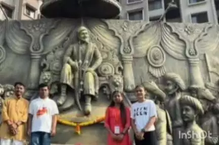 चंद्रपूर: यंग थिंकर्स फाऊंडेशन व स्वराज्य प्रतिष्ठान हिंदुस्थान टीम तर्फे छत्रपती शिवाजी महाराज चौक येथे शिवराज्याभिषेक सोहळा
