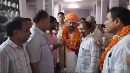 बाड़ी: मोतीलाल मीणा बने ऑयल इंडिया लिमिटेड के स्वतंत्र निदेशक, बाड़ी में किया गया उनका भव्य स्वागत