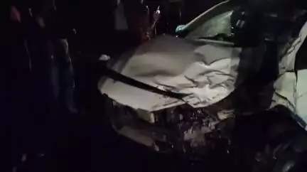 सारंगपुर: उदनखेड़ी हाईवे टोल के पास दो कार और एक बाइक की टक्कर, तीन बाइक सवार गंभीर रूप से घायल, सारंगपुर अस्पताल में भर्ती