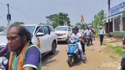 କବିସୂର୍ଯ୍ୟନଗର: କଂଗ୍ରେସ ପକ୍ଷରୁ ଗୁଡ଼ିଆଳି ନିକଟରେ ପିସିସି ସଭାପତିଙ୍କ ସହ ରାଜ୍ୟ ପ୍ରଭାରୀ ଓ ସମସ୍ତ ବିଧାୟକଙ୍କୁ ସ୍ୱାଗତ ସମ୍ବର୍ଦ୍ଧନା ପ୍ରଦାନ