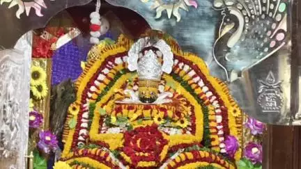 खुजनेर: निर्जला एकादशी पर खुजनेर के खाटू श्याम मंदिर में दर्शन के लिए उमड़ी श्रद्धालुओं की भीड़
