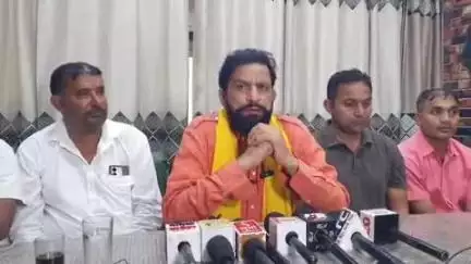 रोहतक: आप पार्टी के पूर्व प्रदेश अध्यक्ष नवीन जय हिंद ने कैबिनेट मंत्री अरविंद शर्मा पर लगाए गंभीर आरोप