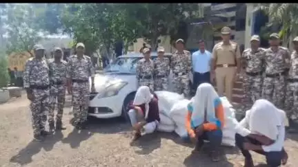 पुसद: जांबबाजार मार्गावर कारमधून विक्रीसाठी येत असलेल्या गुटखा पोलिसांनी केला जप्त