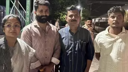 नागौद: राज्य मंत्री प्रतिमा बागरी का भाजपा कार्यकर्ताओं ने उंचेहरा रेलवे स्टेशन पर किया स्वागत