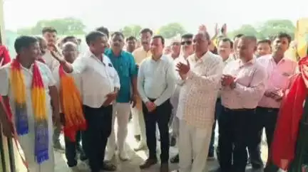 बिल्हौर: चौबेपुर कलां में इंटीग्रेटेड सॉलिड वेस्ट मैनेजमेंट का हुआ उद्घाटन