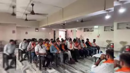 ખેડા: જિલ્લા અધ્યક્ષ તથા માતરના ધારાસભ્ય સહિતના અગ્રણીઓની ઉપસ્થિતિમાં શહેરમાં તાલુકા સંગઠનની શક્તિ કેન્દ્ર પરિચય બેઠક યોજાઈ.