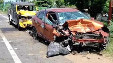 வந்தவாசி: ஆராசூர் பகுதியில் மாம்பட்டு சாலையில் அடுத்தடுத்து விபத்துகளில் மூதாட்டி ஒருவர் பலி 9 பேர் படுகாயம்
