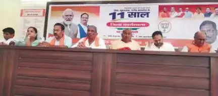 भीटी: मोदी सरकार विकसित भारत के संकल्प को पूरा करने की ओर अग्रसर, अकबरपुर में कार्यशाला के दौरान बोले भाजपा प्रदेश उपाध्यक्ष