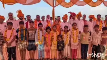 कुम्भराज: सोनाहेडा गांव में चाचौड़ा विधायक ने सामुदायिक भवन निर्माण कार्य का किया भूमि पूजन