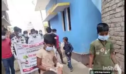 टिकारी: एकल अभियान टिकारी संच द्वारा ग्रामोत्थान फाउंडेशन के बैनर तले विश्व पर्यावरण दिवस सप्ताह में स्वच्छता अभियान