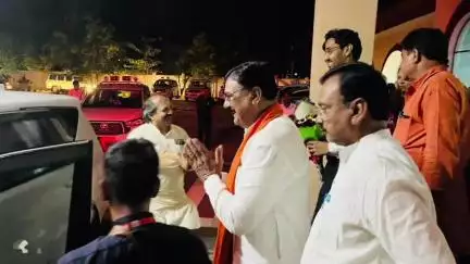 हरदा: मध्य प्रदेश के पंचायत मंत्री पहलाद पटेल हरदा पहुंचे, भाजपा कार्यकर्ताओं के साथ की बैठक