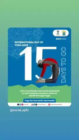 The Countdown Is On: few days to #IDY2025! 

Get ready to flow for One Earth, One Health. Every sun salutation brings us closer to inner calm and a healthier planet. Join the global yoga movement : stretch, breathe, and soar!